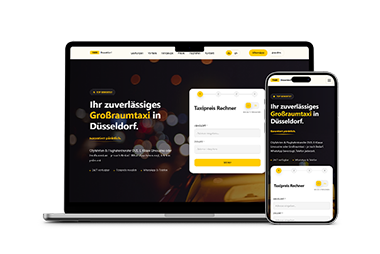 Grossraumtaxi NRW Website